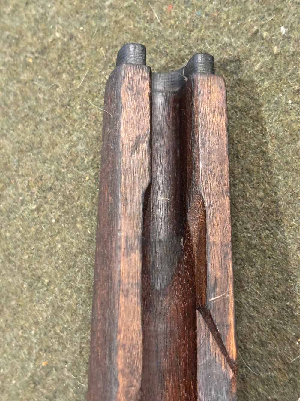 WWII USGI M1 Garand Springfield Armory Stock - Inspection Proof Marks -img-62