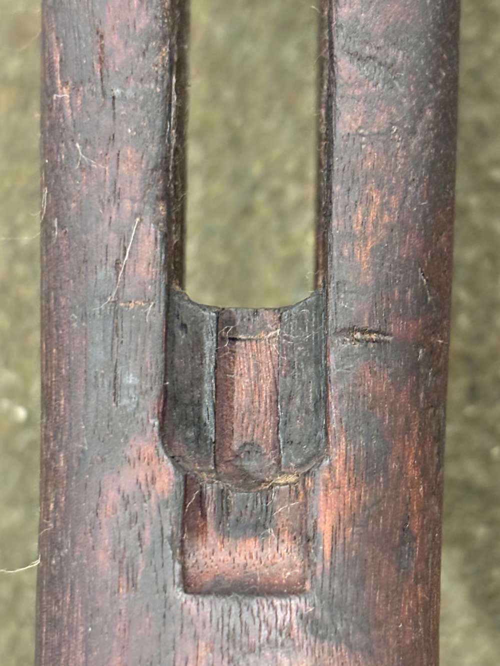 WWII USGI M1 Garand Springfield Armory Stock - Inspection Proof Marks -img-25