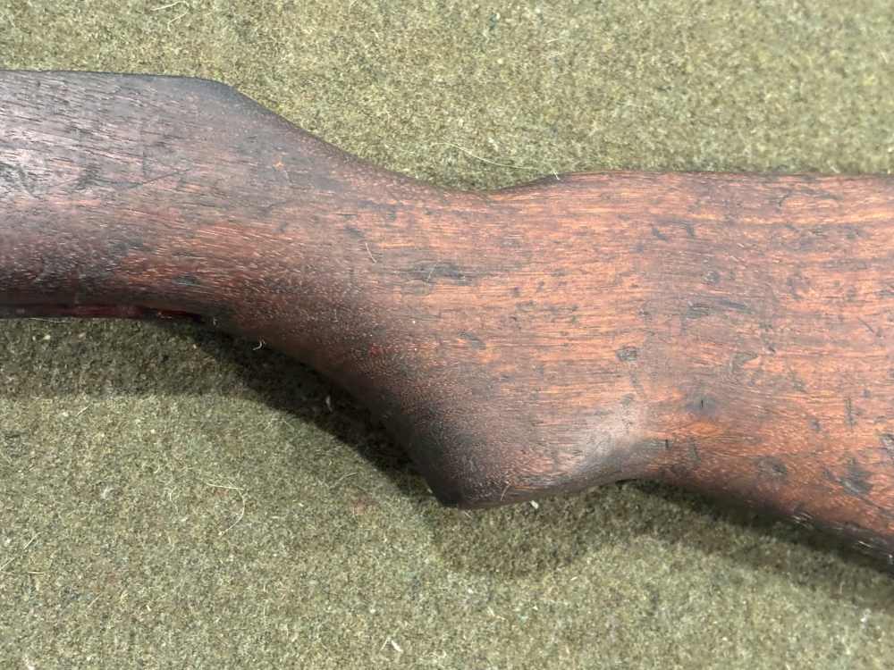 WWII USGI M1 Garand Springfield Armory Stock - Inspection Proof Marks -img-3