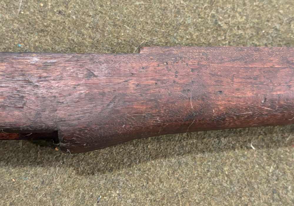 WWII USGI M1 Garand Springfield Armory Stock - Inspection Proof Marks -img-40