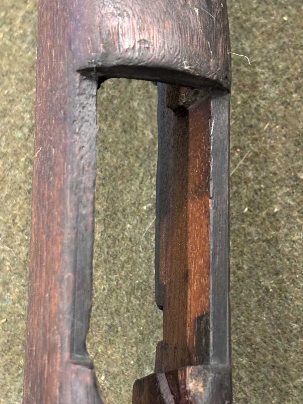 WWII USGI M1 Garand Springfield Armory Stock - Inspection Proof Marks -img-28