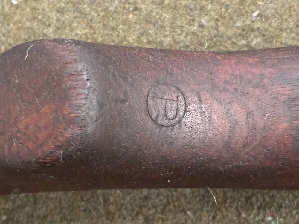 WWII USGI M1 Garand Springfield Armory Stock - Inspection Proof Marks -img-19