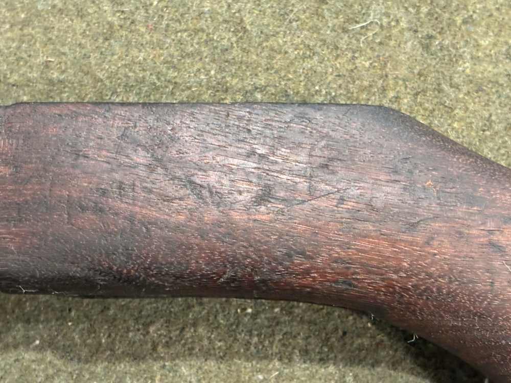 WWII USGI M1 Garand Springfield Armory Stock - Inspection Proof Marks -img-5