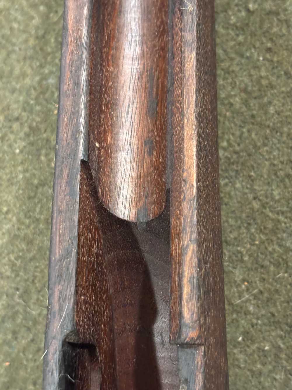 WWII USGI M1 Garand Springfield Armory Stock - Inspection Proof Marks -img-67