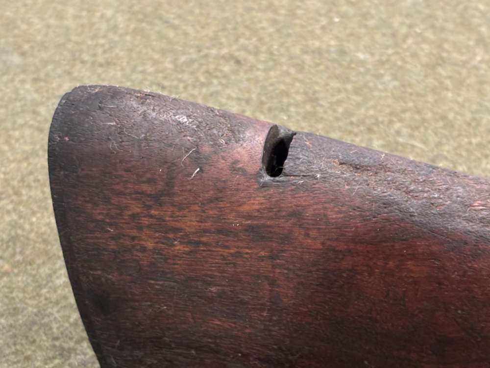 WWII USGI M1 Garand Springfield Armory Stock - Inspection Proof Marks -img-16