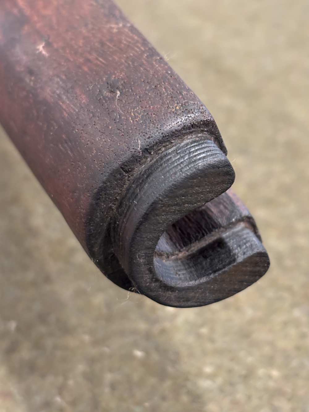 WWII USGI M1 Garand Springfield Armory Stock - Inspection Proof Marks -img-75