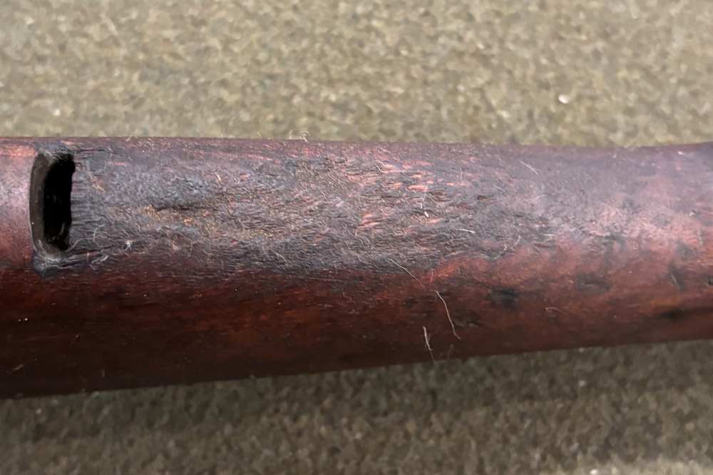 WWII USGI M1 Garand Springfield Armory Stock - Inspection Proof Marks -img-14