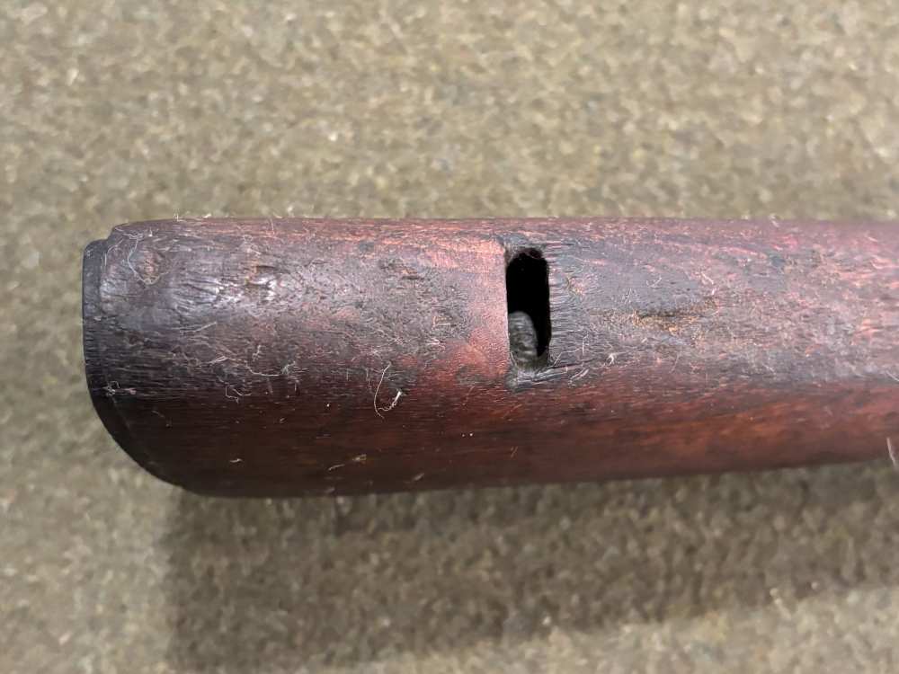 WWII USGI M1 Garand Springfield Armory Stock - Inspection Proof Marks -img-13