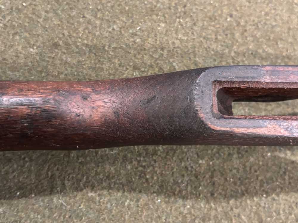 WWII USGI M1 Garand Springfield Armory Stock - Inspection Proof Marks -img-48
