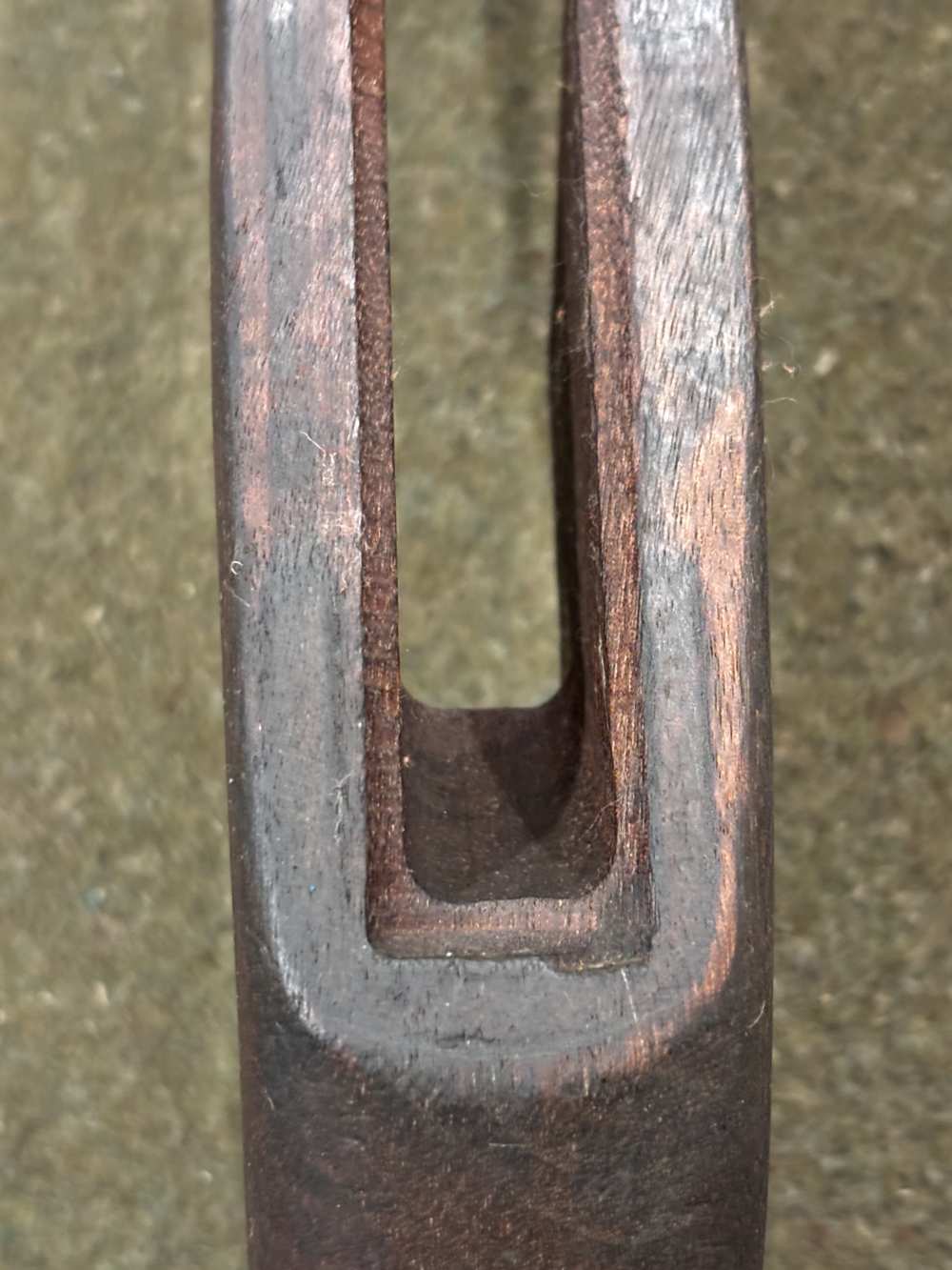 WWII USGI M1 Garand Springfield Armory Stock - Inspection Proof Marks -img-54