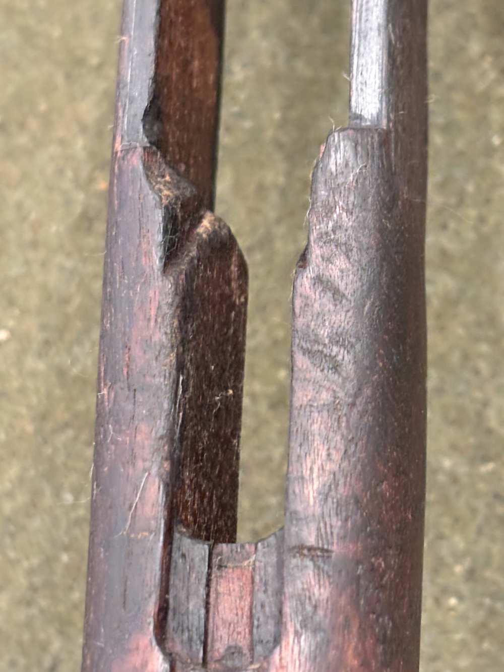 WWII USGI M1 Garand Springfield Armory Stock - Inspection Proof Marks -img-31
