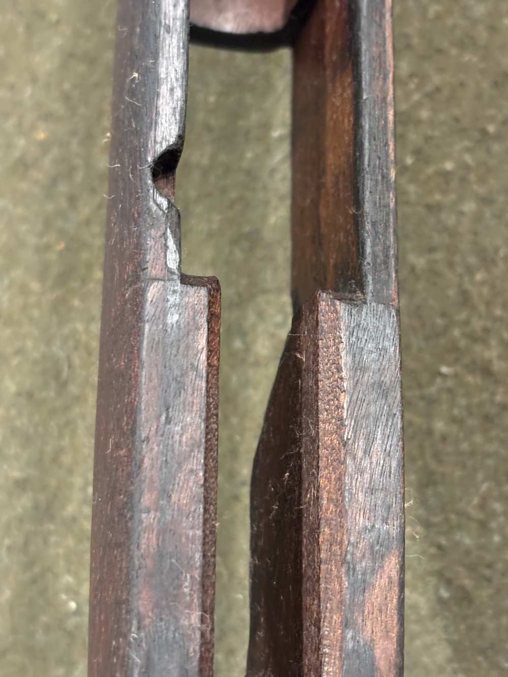 WWII USGI M1 Garand Springfield Armory Stock - Inspection Proof Marks -img-56