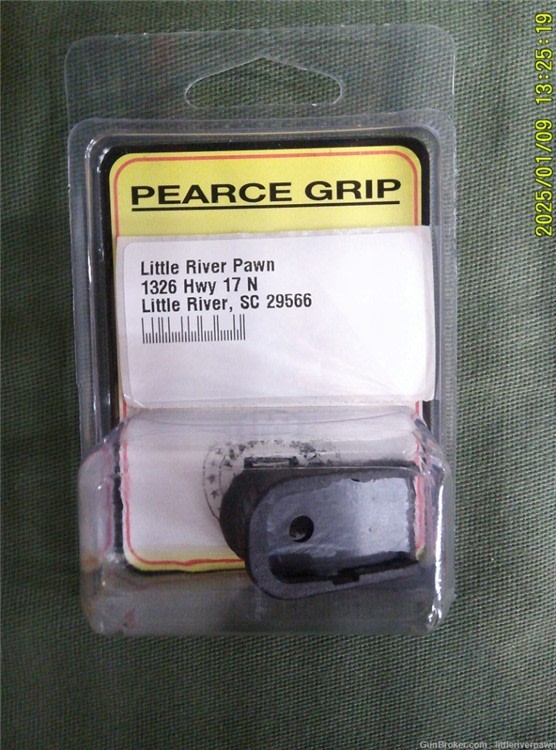 Pearce Grip Extension Magazine Glock Model 42-img-0