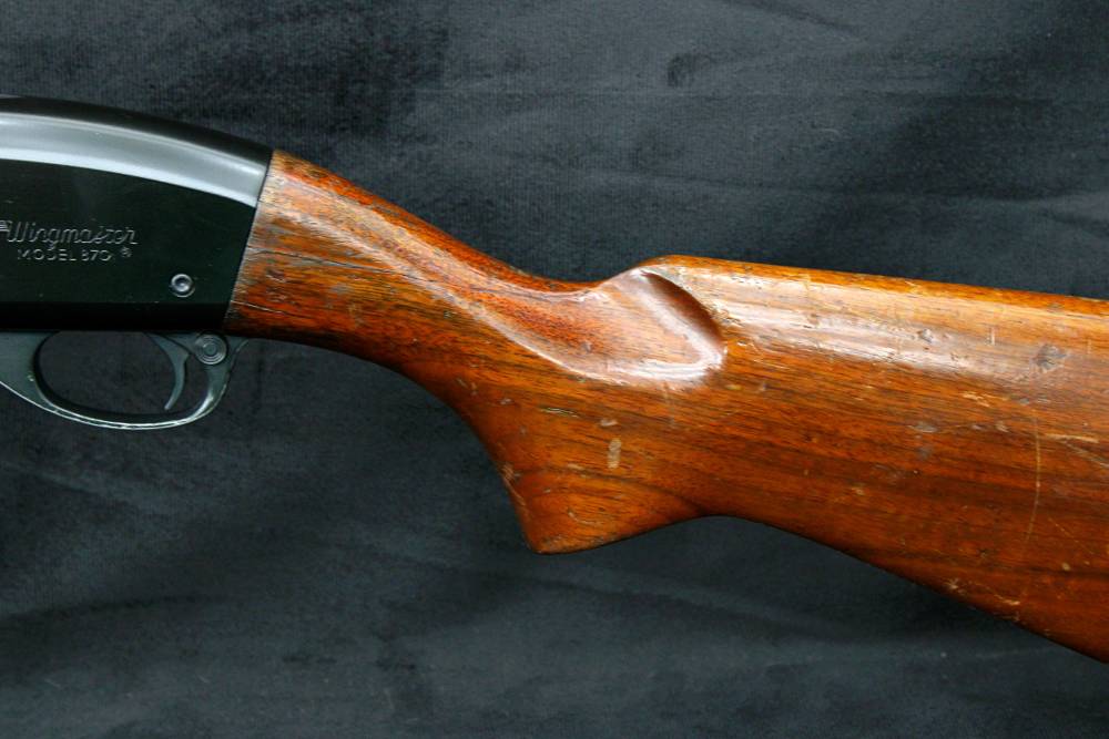 1972 Remington 870 Wingmaster 12 GA 19" 4+1 Black Cerakote Tactical Pump-img-3