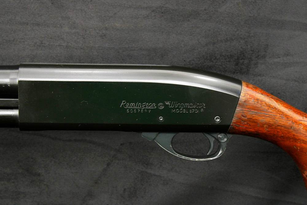 1972 Remington 870 Wingmaster 12 GA 19" 4+1 Black Cerakote Tactical Pump-img-4
