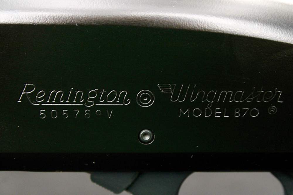 1972 Remington 870 Wingmaster 12 GA 19" 4+1 Black Cerakote Tactical Pump-img-11