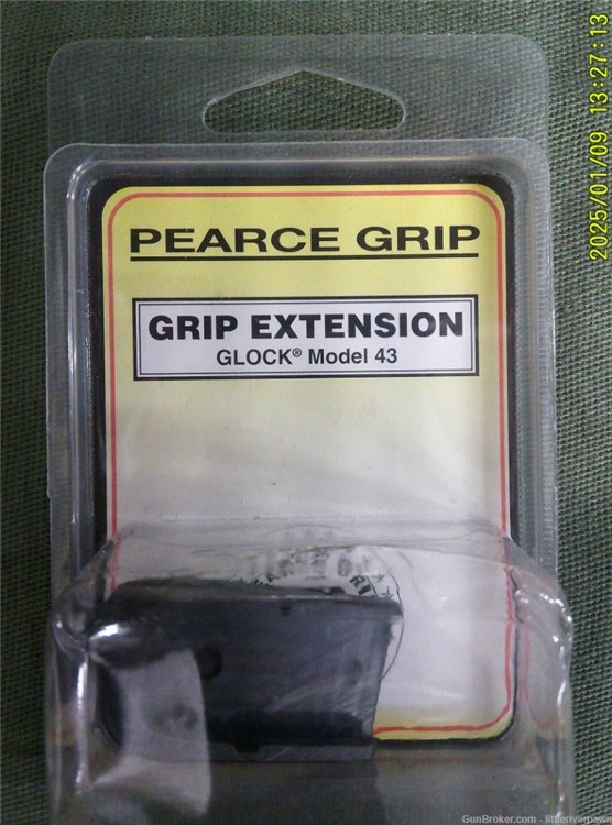 Pearce Grip Magazine Glock Model 43 Extension-img-0
