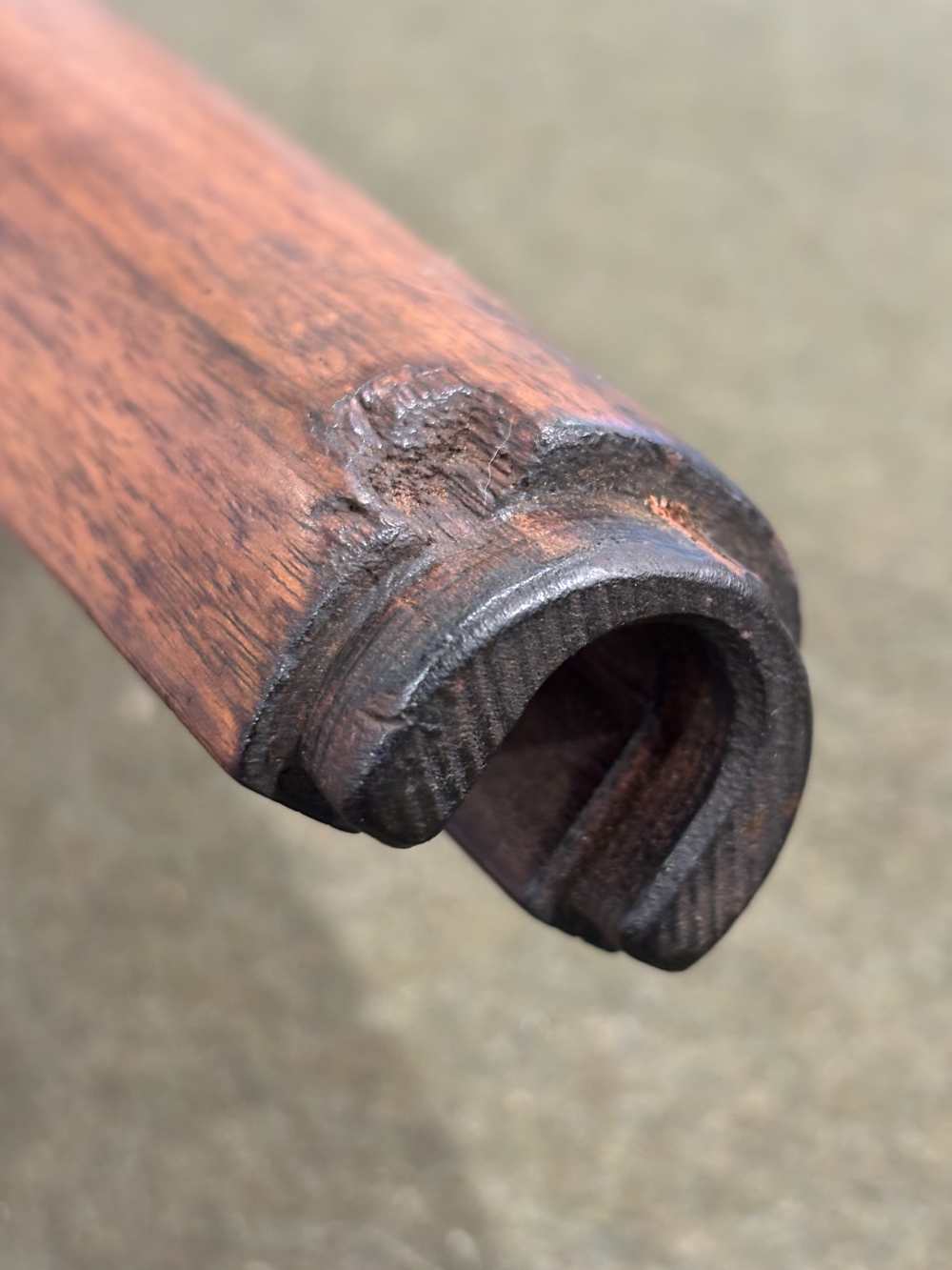 WWII USGI M1 Garand Springfield Armory Stock - Inspection Proof Marks-img-75