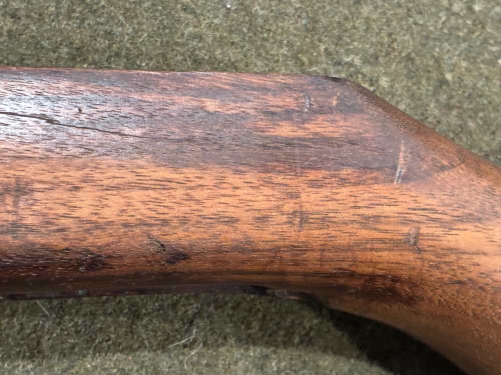 WWII USGI M1 Garand Springfield Armory Stock - Inspection Proof Marks-img-5