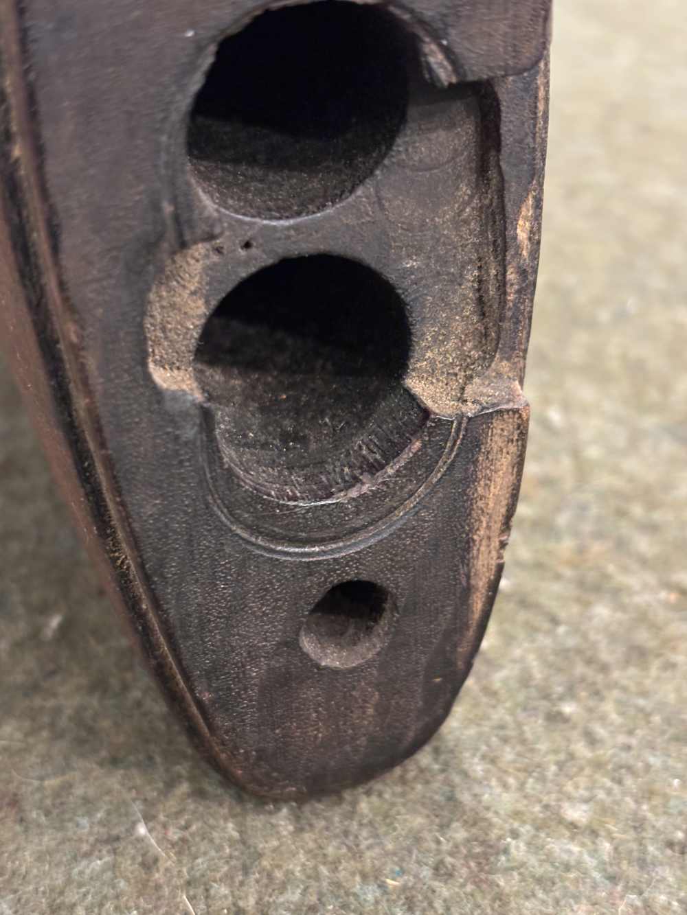 WWII USGI M1 Garand Springfield Armory Stock - Inspection Proof Marks-img-79