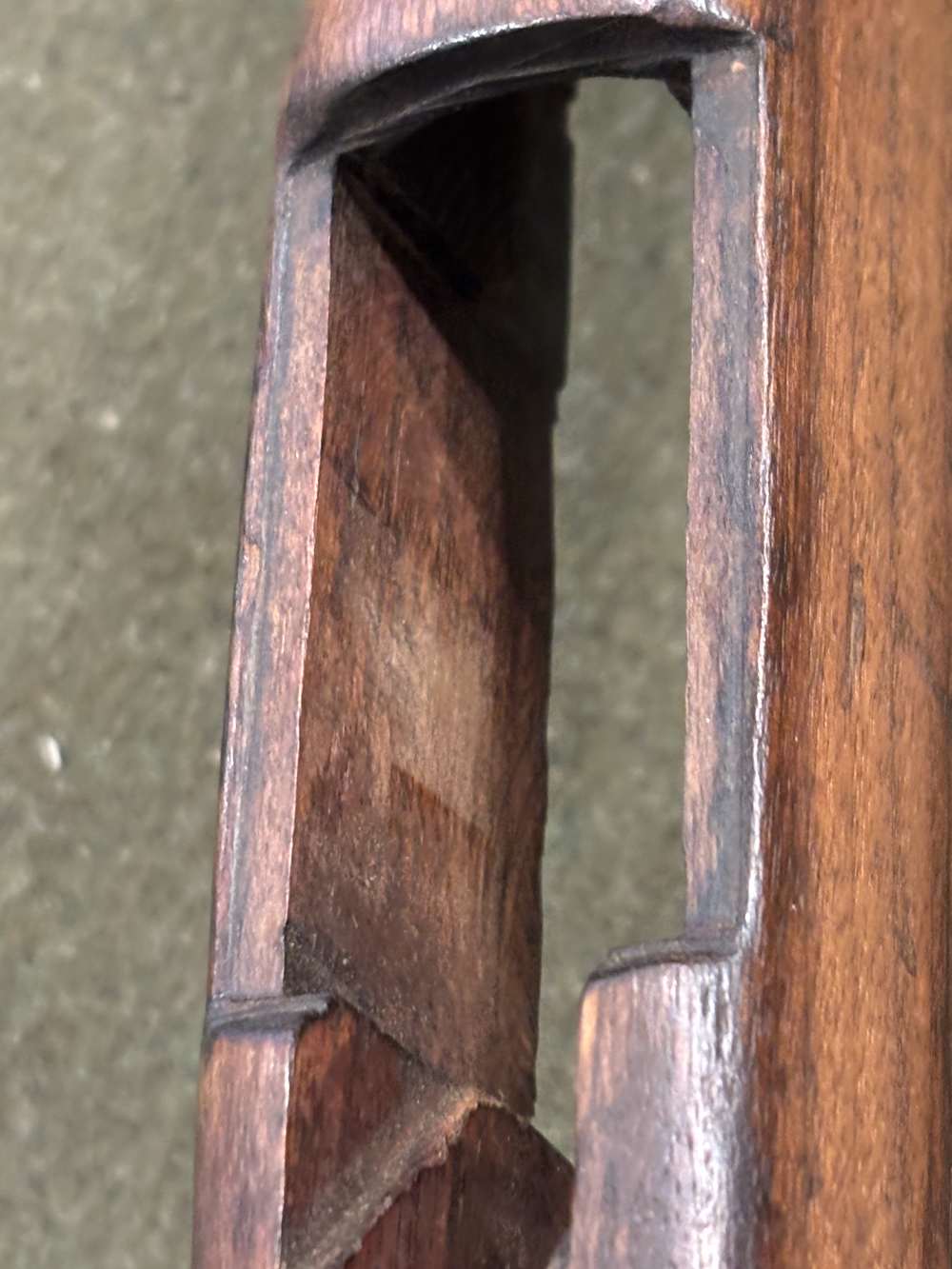 WWII USGI M1 Garand Springfield Armory Stock - Inspection Proof Marks-img-30