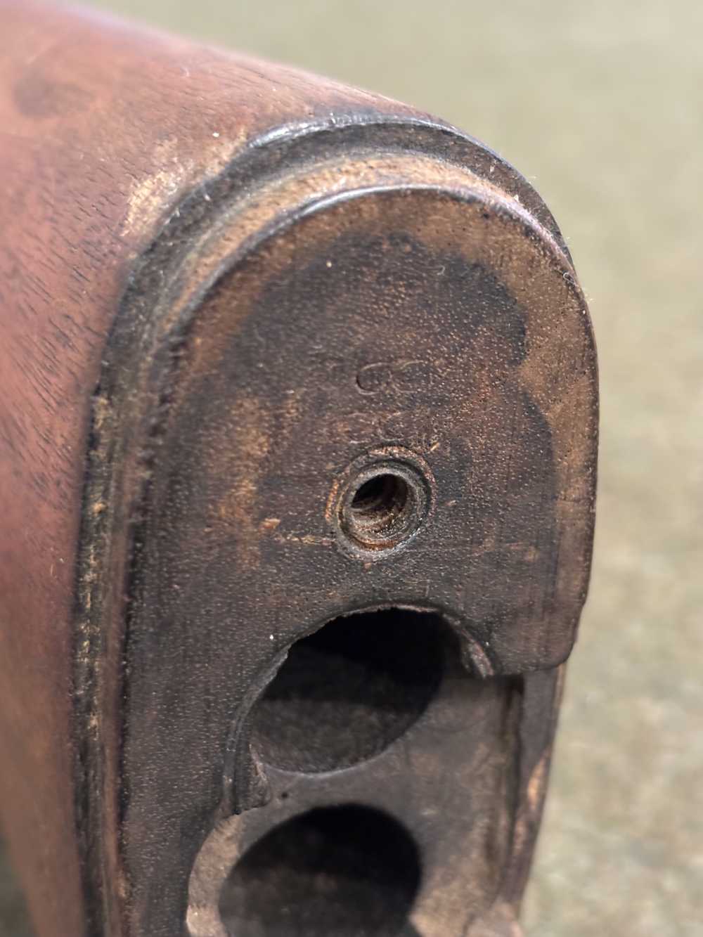 WWII USGI M1 Garand Springfield Armory Stock - Inspection Proof Marks-img-77