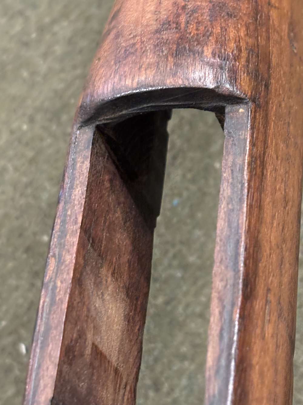 WWII USGI M1 Garand Springfield Armory Stock - Inspection Proof Marks-img-29