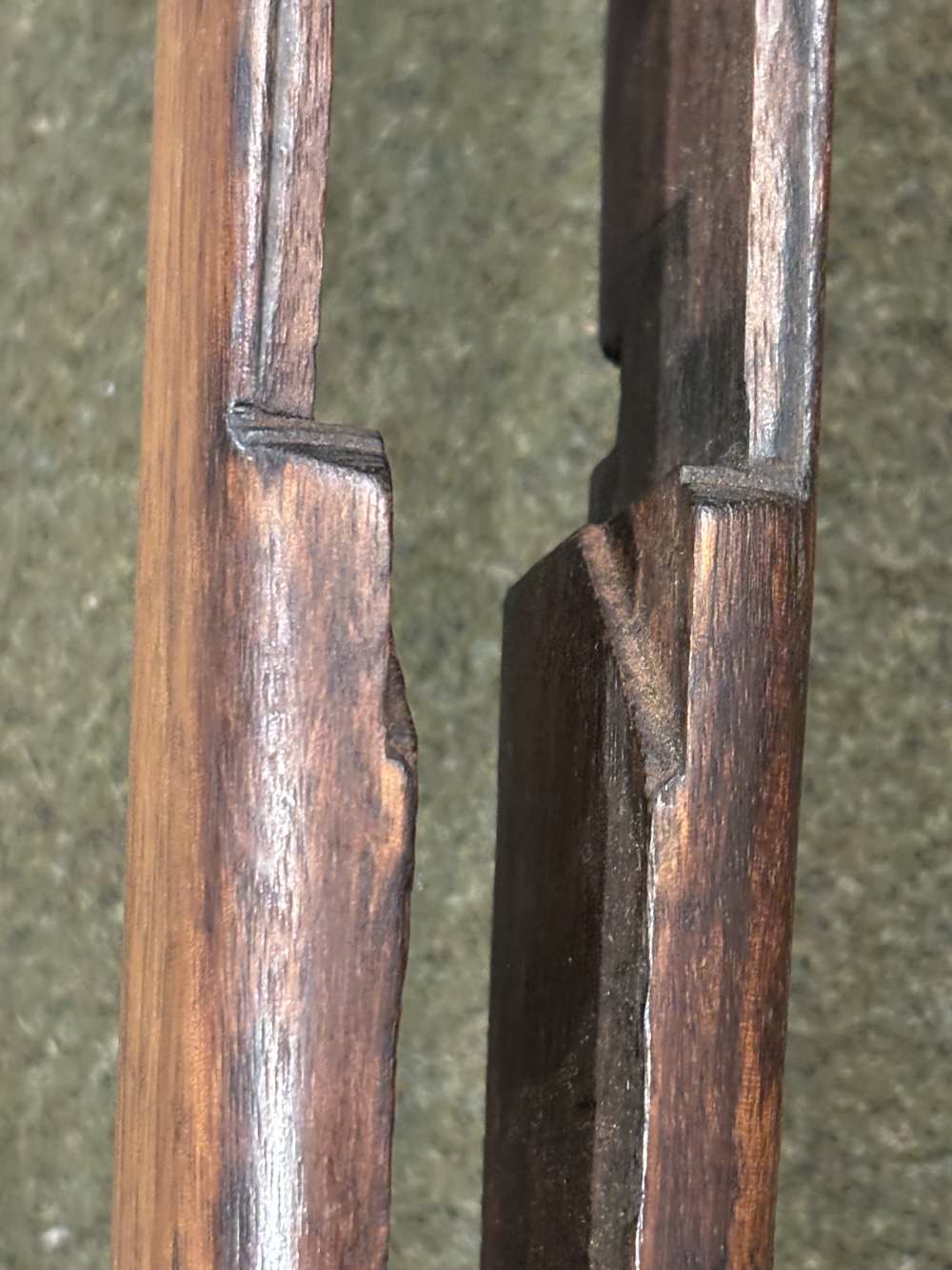 WWII USGI M1 Garand Springfield Armory Stock - Inspection Proof Marks-img-26