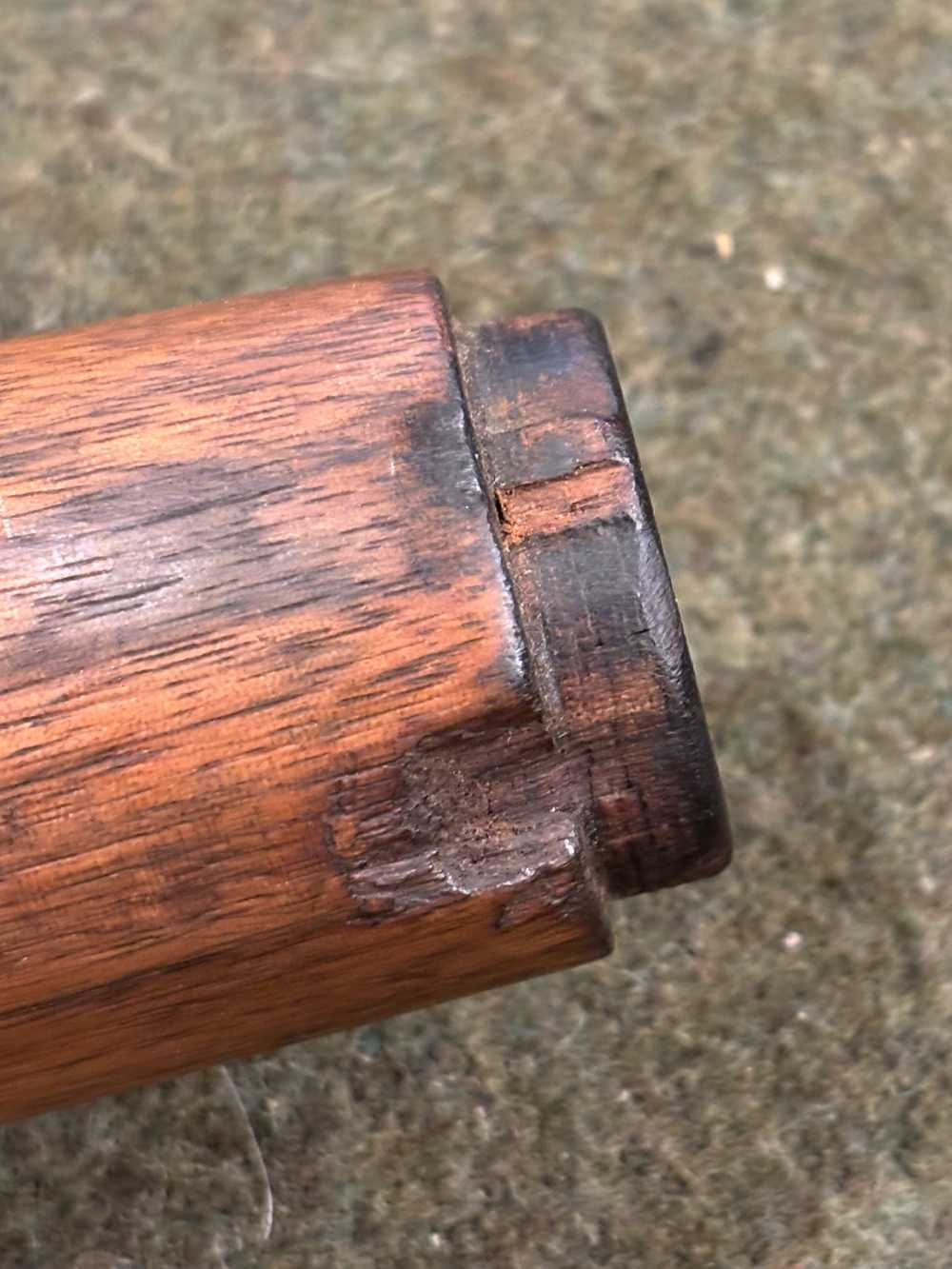WWII USGI M1 Garand Springfield Armory Stock - Inspection Proof Marks-img-23