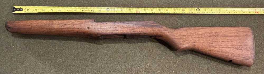 WWII USGI M1 Garand Springfield Armory Stock - Inspection Proof Marks-img-0