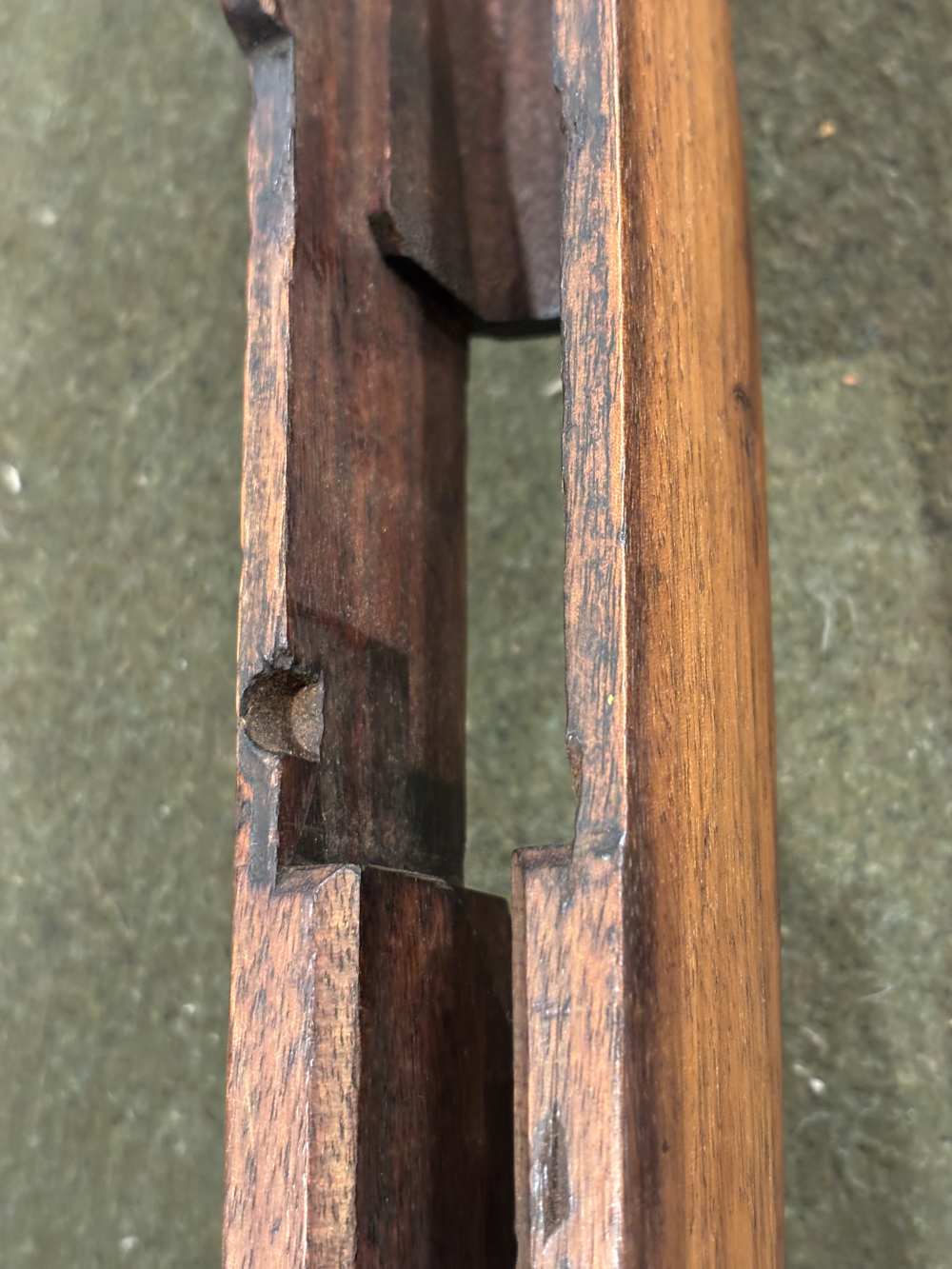 WWII USGI M1 Garand Springfield Armory Stock - Inspection Proof Marks-img-68