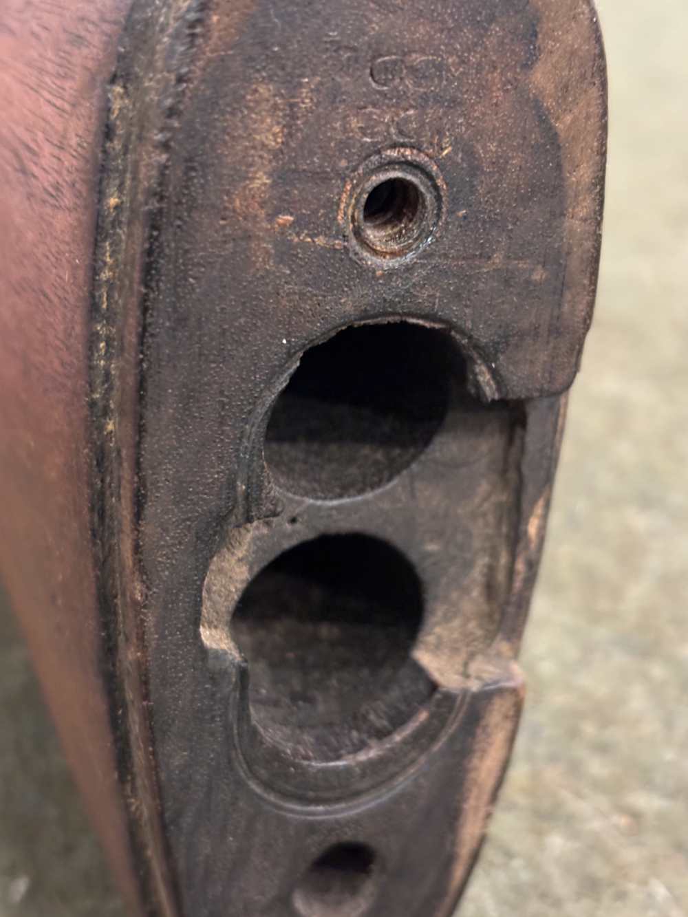 WWII USGI M1 Garand Springfield Armory Stock - Inspection Proof Marks-img-78