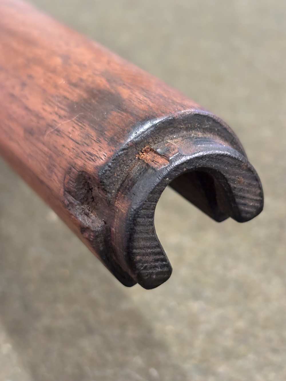 WWII USGI M1 Garand Springfield Armory Stock - Inspection Proof Marks-img-74