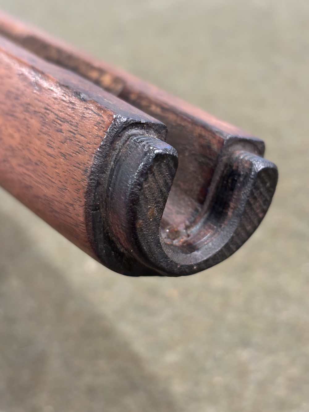 WWII USGI M1 Garand Springfield Armory Stock - Inspection Proof Marks-img-72