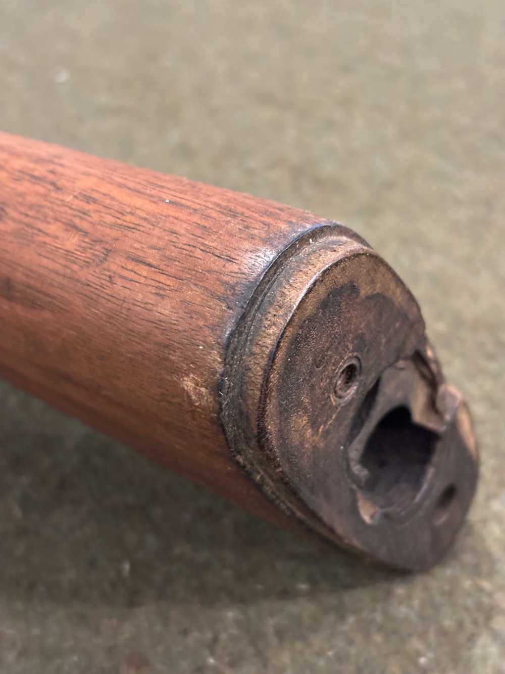 WWII USGI M1 Garand Springfield Armory Stock - Inspection Proof Marks-img-81