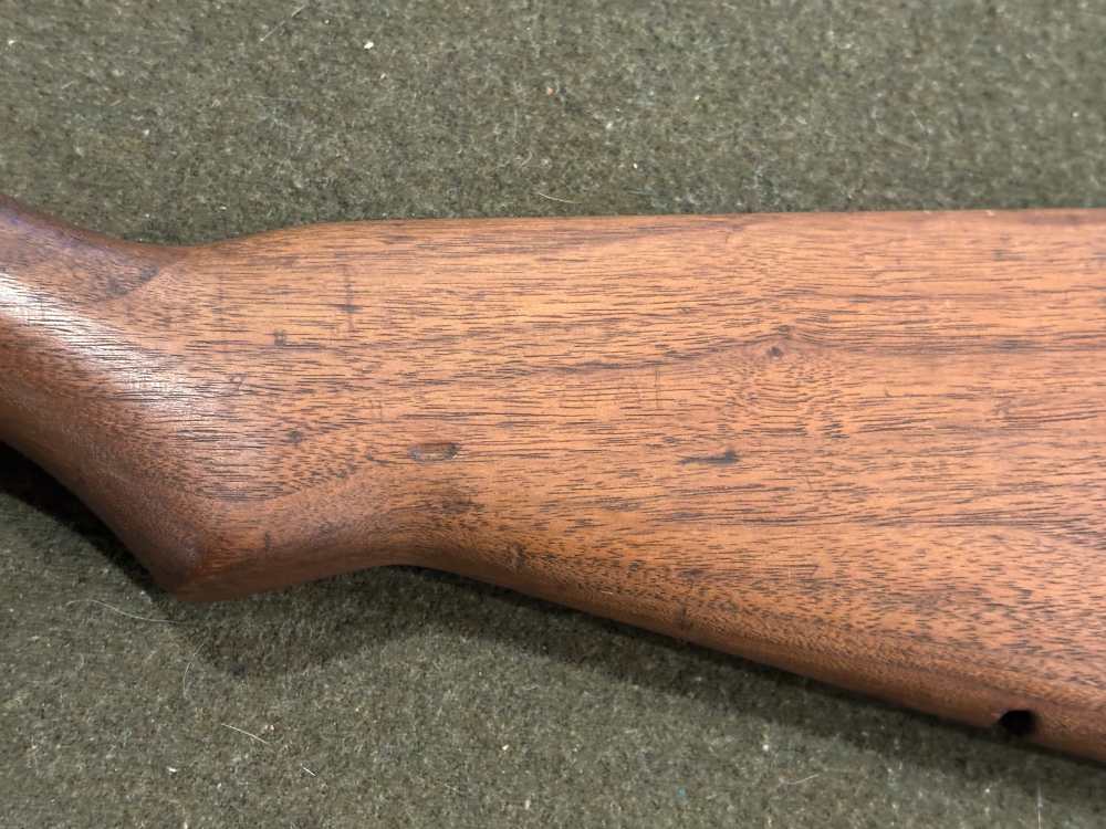 WWII USGI M1 Garand Springfield Armory Stock - Inspection Proof Marks-img-1