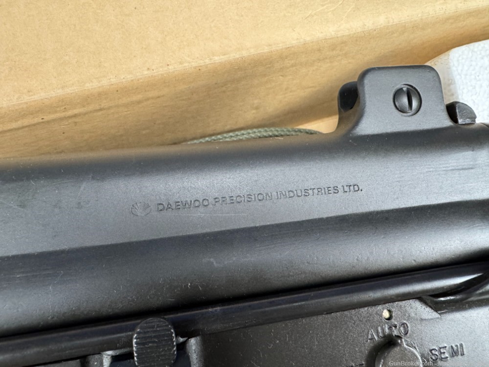 TRANSFERABLE Korean Daewoo K1A1 in box 5.56 EFILE READY-img-9