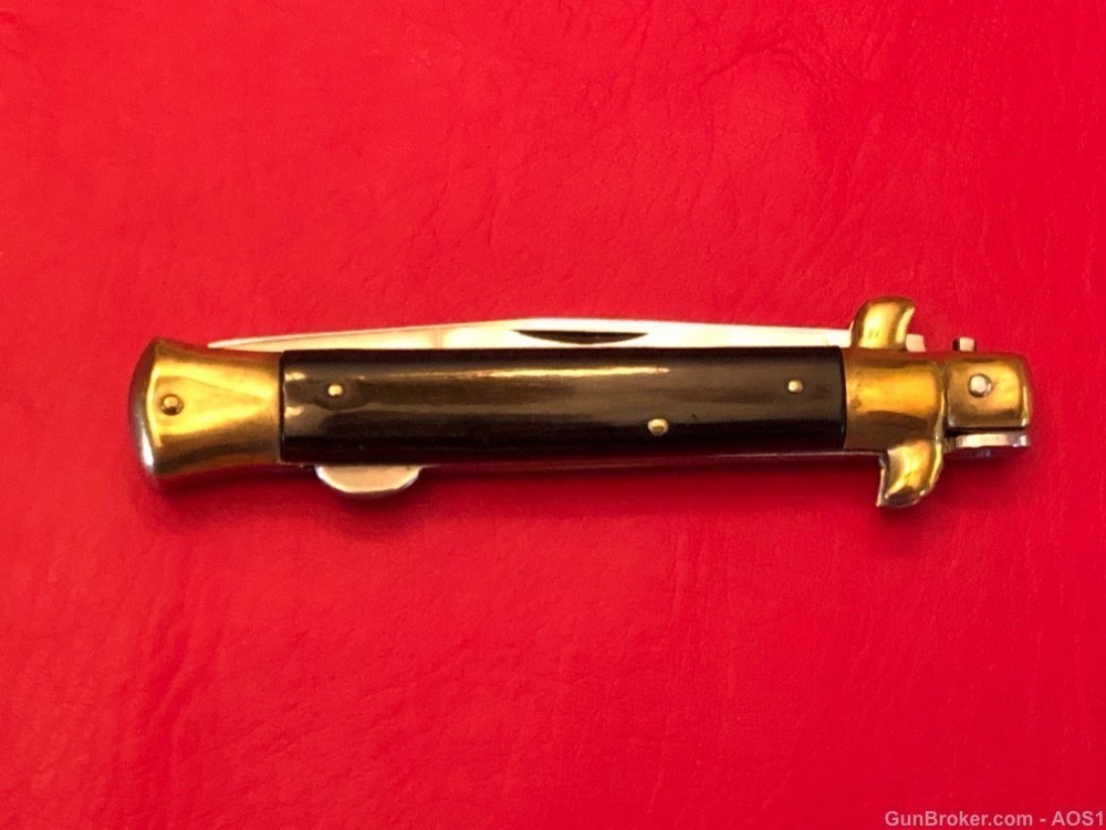 Falcon Famous Blades Italy Manual Lockback Stiletto 9” Rostfrei Knife-img-7