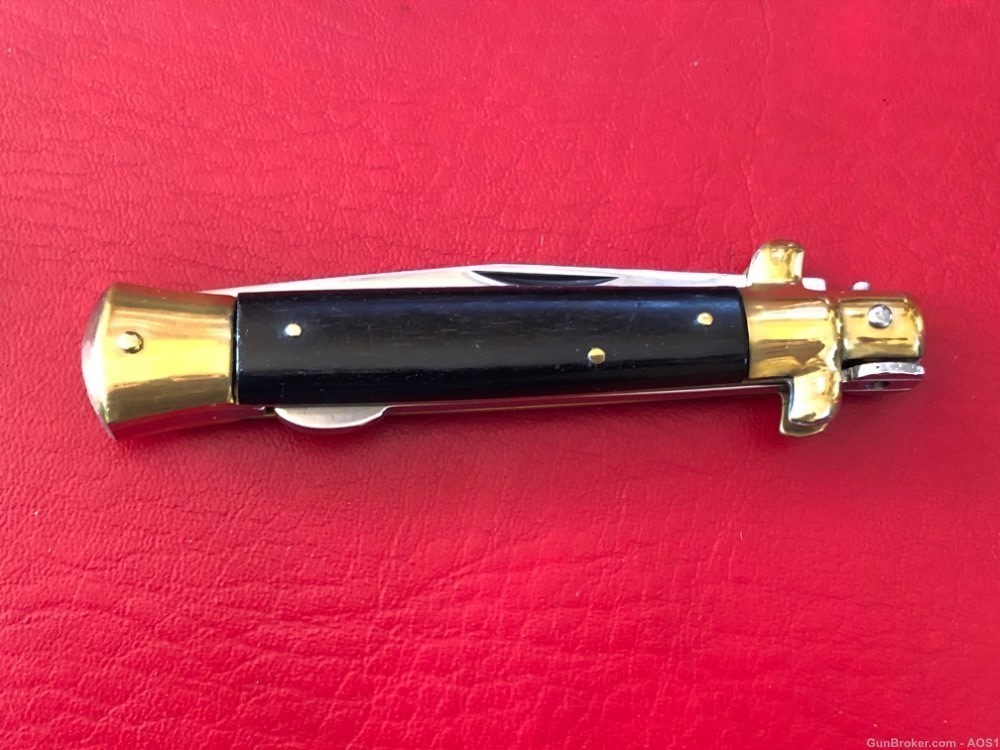 Falcon Famous Blades Italy Manual Lockback Stiletto 8” Rostfrei Knife -img-5
