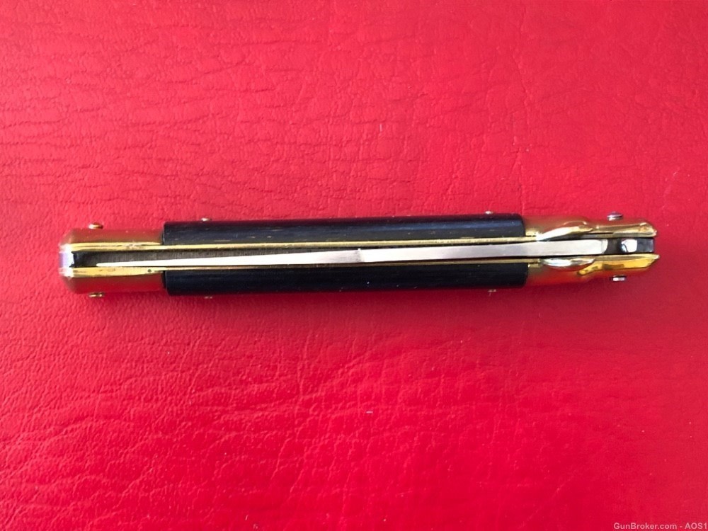 Falcon Famous Blades Italy Manual Lockback Stiletto 8” Rostfrei Knife -img-7