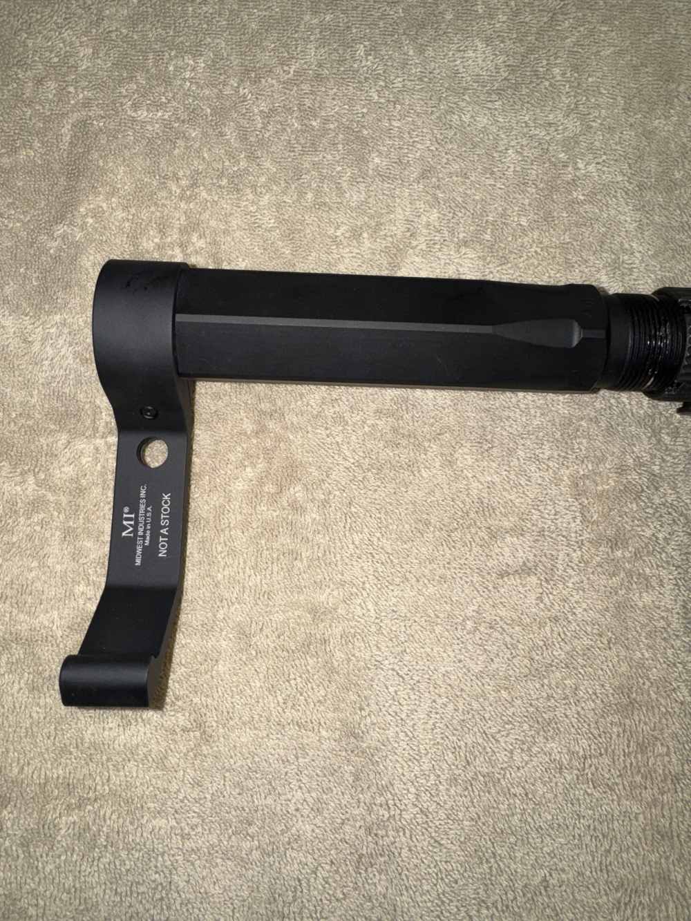 UTAS UT9-M Mini 9mm Semi Auto Pistol 6” Barrel (7) Mags Case Folding Grip-img-2