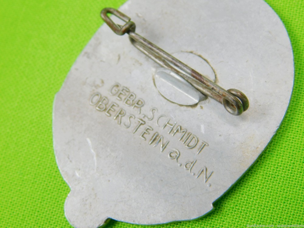 German Germany WW2 Aluminum Badge Pin-img-2