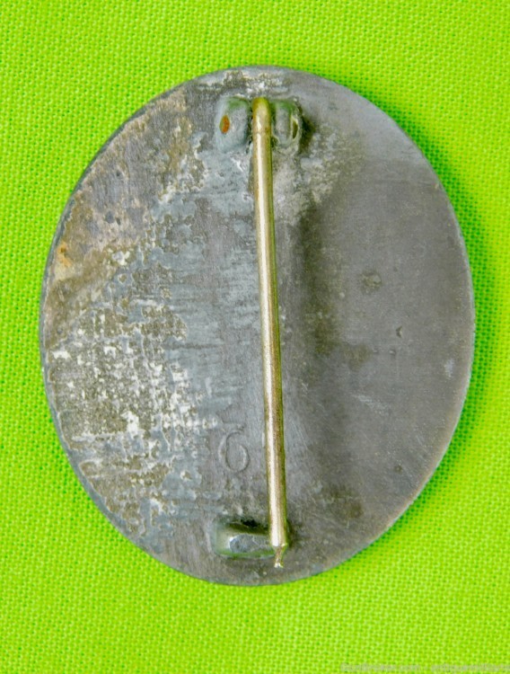 German Germany WW2 Silver Grade Wound Badge Pin-img-2