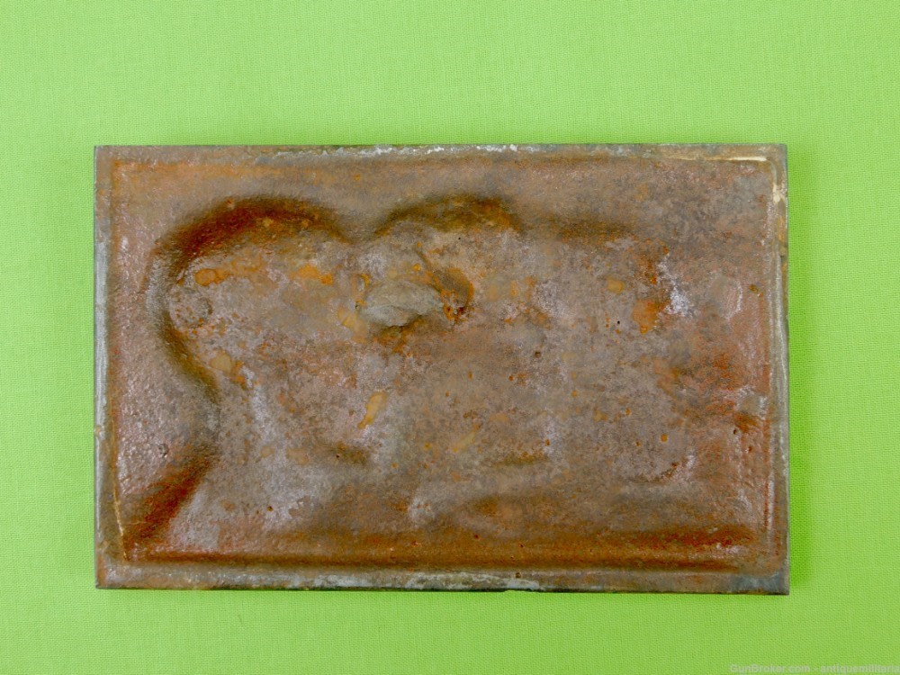 German Germany WW2 Cast Metal Plaque Military Decor-img-4