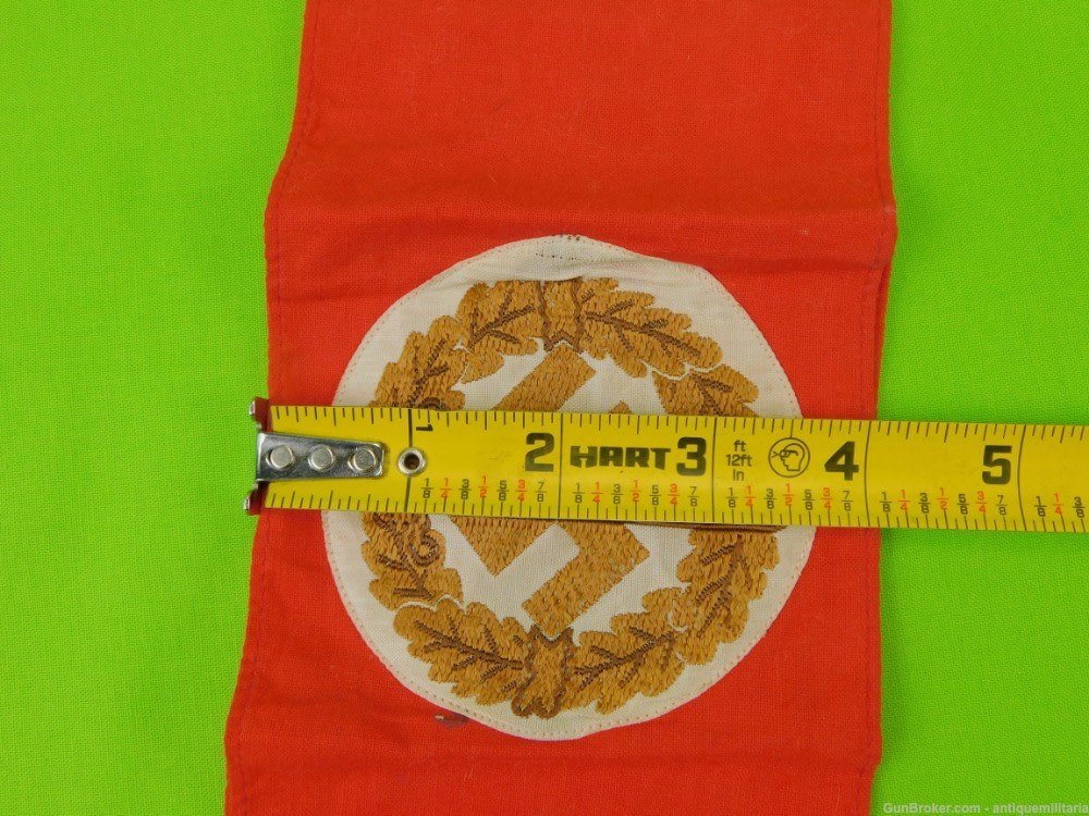 German Germany WW2 Armband w/ Factory Tag-img-6
