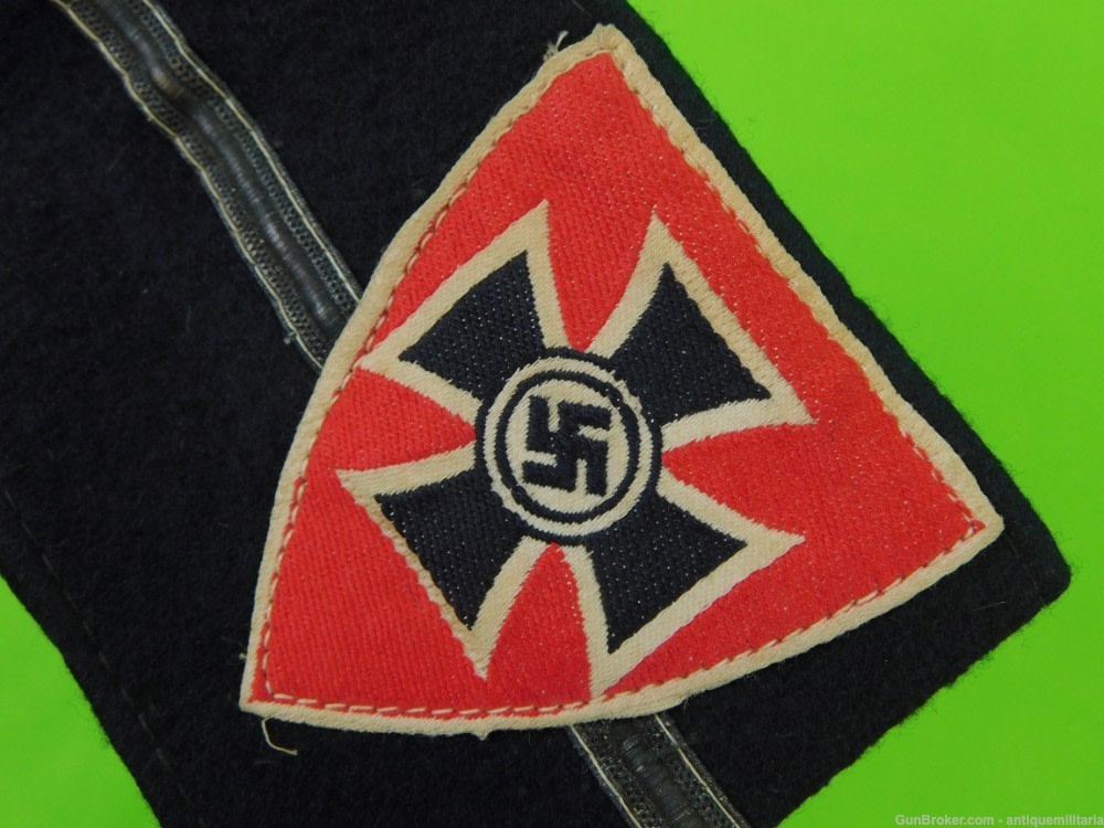 German Germany WW2 Wool Armband-img-2