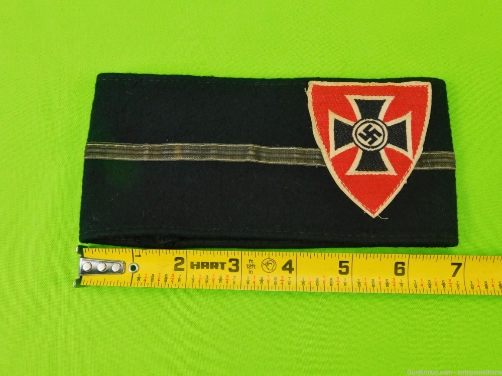 German Germany WW2 Wool Armband-img-4