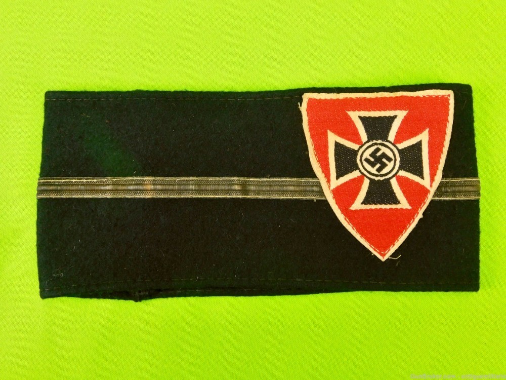 German Germany WW2 Wool Armband-img-0