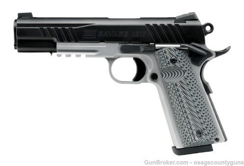 Savage 1911 Govt Style Two-Tone w/Rail - 5" - 45 ACP-img-2