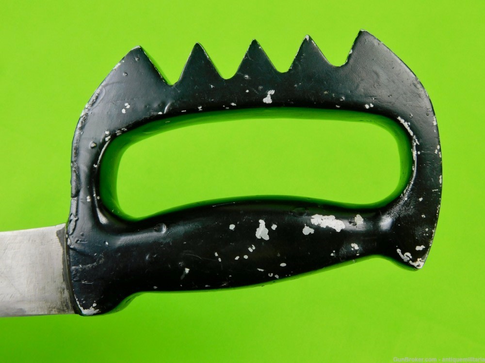 US WW2 Custom Made Theater Heavy Fighting Knife w/ Sheath-img-4